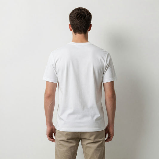 Polera Manga Corta Hombre Ford Auto Blanco - Poleras Chile | The Brands Club cl