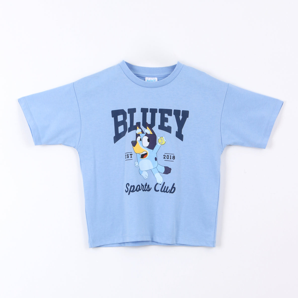 Polera Manga Corta Niño Bluey Mesa Azul - Poleras Chile | The Brands Club cl