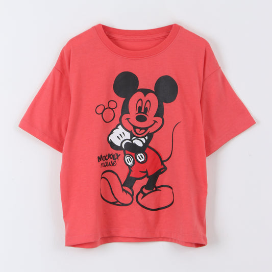 Polera Manga Corta Niño Mickey Disney Naranjo - Poleras Chile | The Brands Club cl