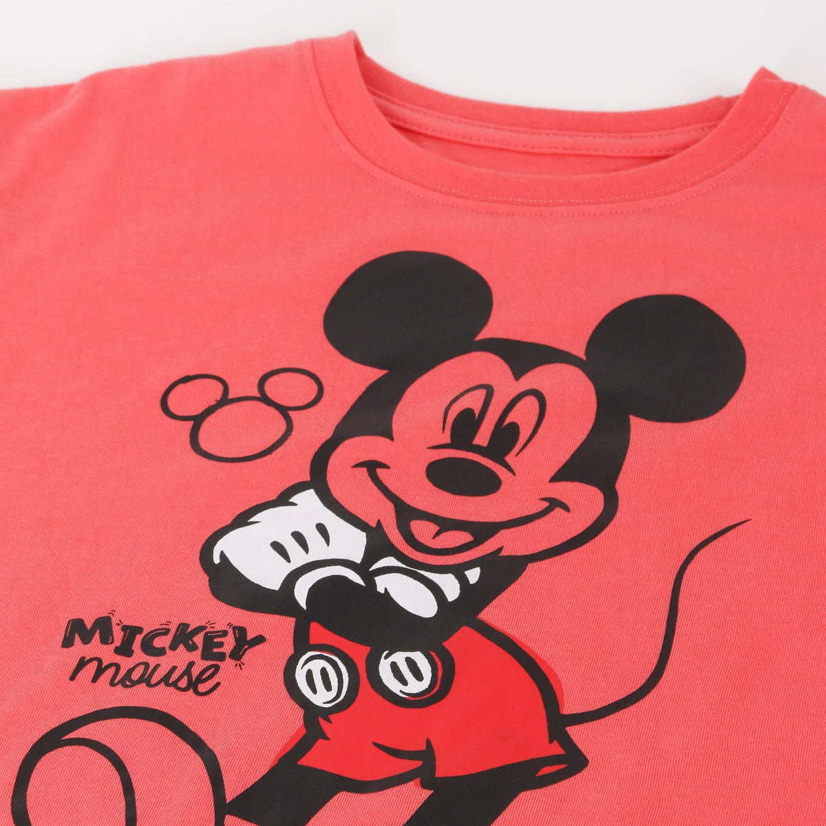 Polera Manga Corta Niño Mickey Disney Naranjo - Poleras Chile | The Brands Club cl