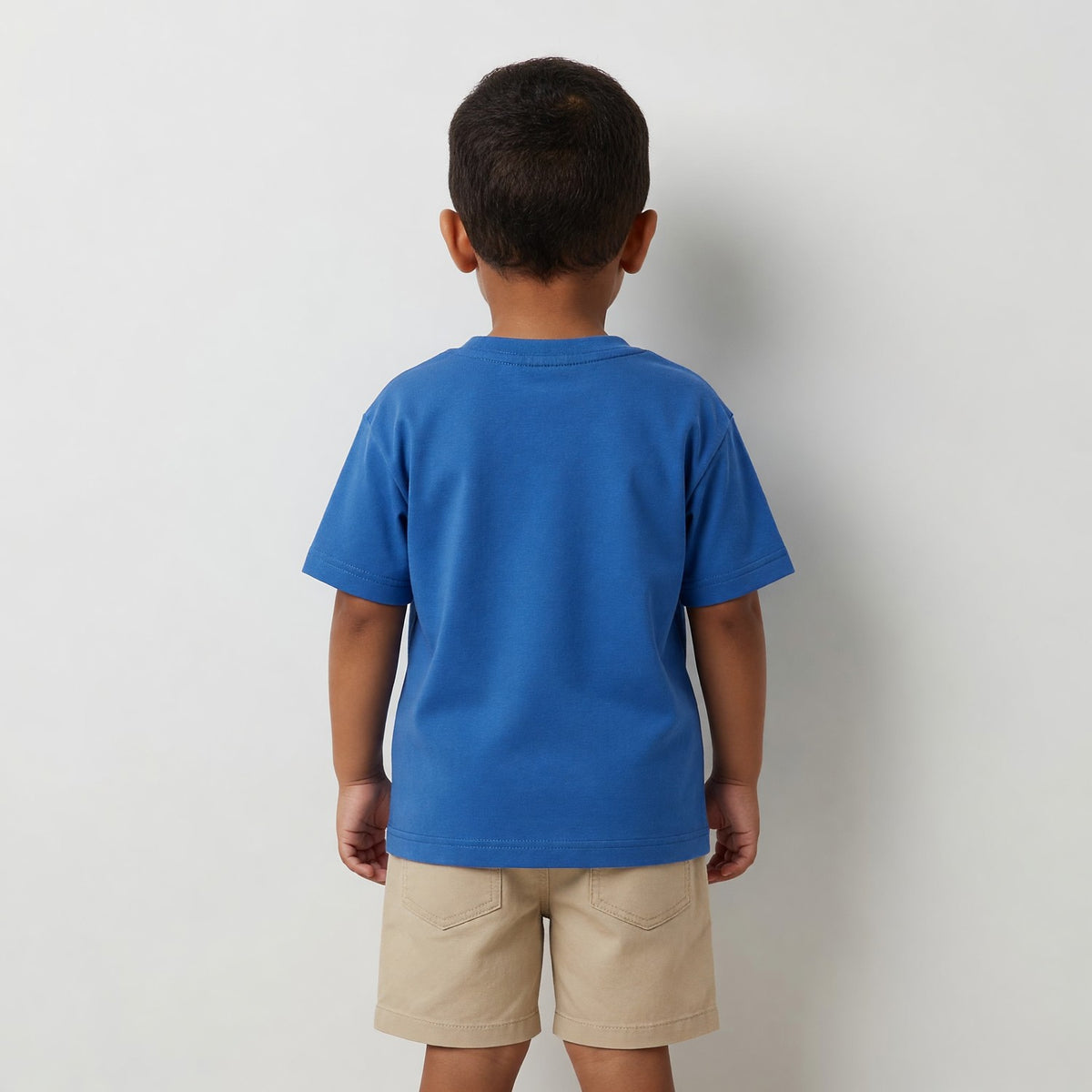 Polera Manga Corta Niño Mickey Disney Azul