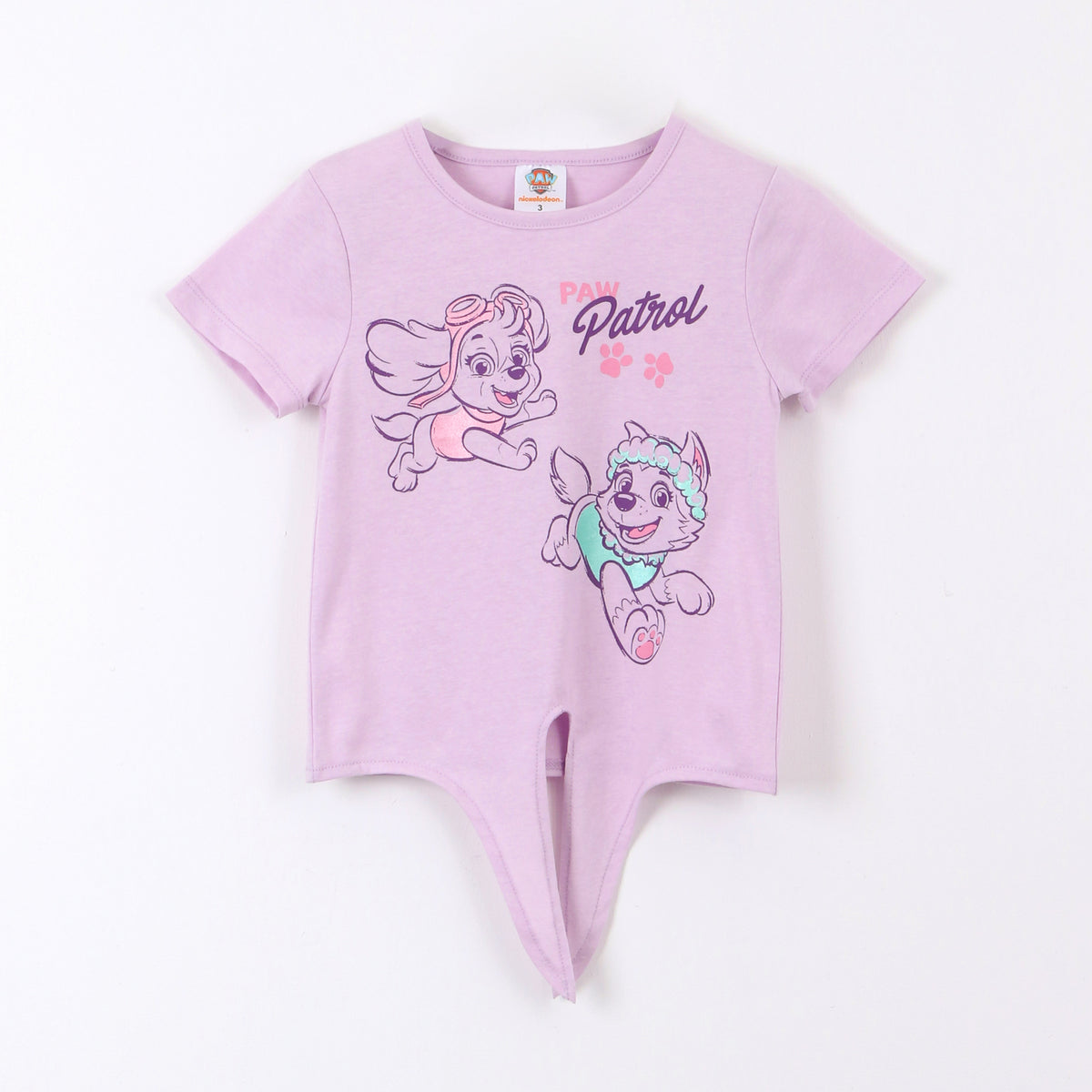 Polera Manga Corta Niña Paw Patrol Lila - Poleras Chile | The Brands Club cl
