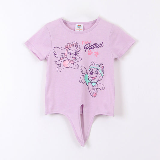 Polera Manga Corta Niña Paw Patrol Lila - Poleras Chile | The Brands Club cl