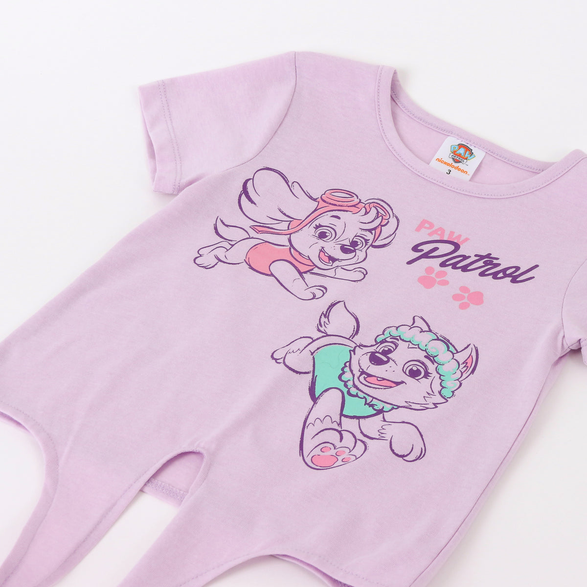 Polera Manga Corta Niña Paw Patrol Lila - Poleras Chile | The Brands Club cl