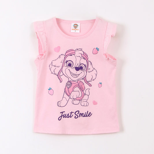 Polera Sin Mangas Niña Paw Patrol Rosado - Poleras Chile | The Brands Club cl