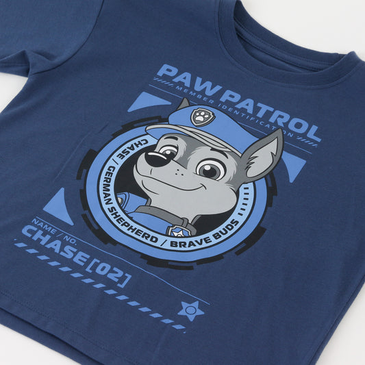 Polera Manga Corta Niño Paw Patrol Azul Marino - Poleras Chile | The Brands Club cl