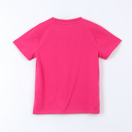 Polera Manga Corta Niña Barbie Rosado - Poleras Chile | The Brands Club cl