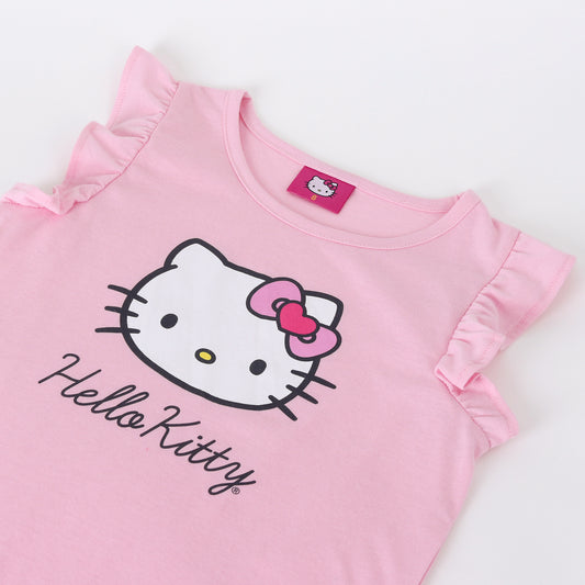 Polera Sin Mangas Niña Hello Kitty Rosado - Poleras Chile | The Brands Club cl