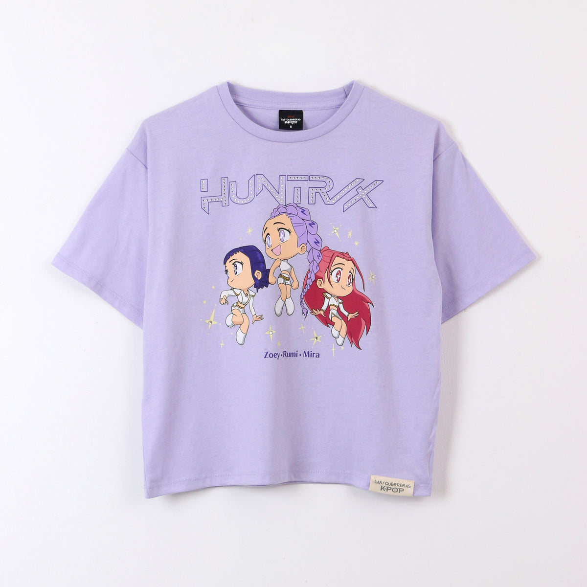 Polera Manga Corta Niña Kpop Demon Hunters Lila - Poleras Chile | The Brands Club cl