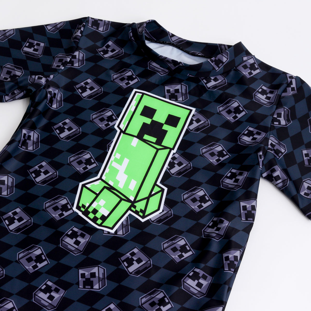 Polera UV Niño Minecraft Negro - Poleras Chile | The Brands Club cl