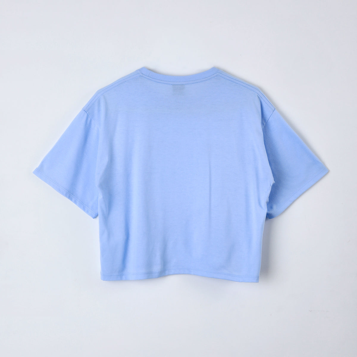 Polera Manga Corta Niña Celeste BT21
