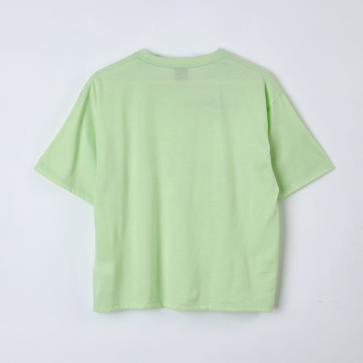 Polera Manga Corta Niña Verde Book Club BT21