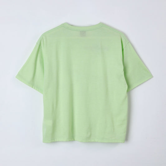 Polera Manga Corta Niña Verde Book Club BT21 - Poleras Chile | The Brands Club cl