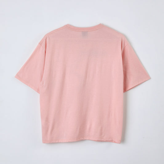 Polera Manga Corta Niña Rosado Book Club BT21 - Poleras Chile | The Brands Club cl