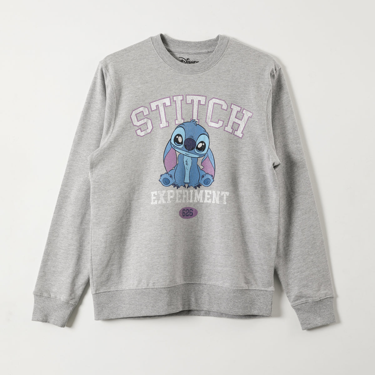 Poleron Cerrado Mujer Lilo & Stitch Gris Disney