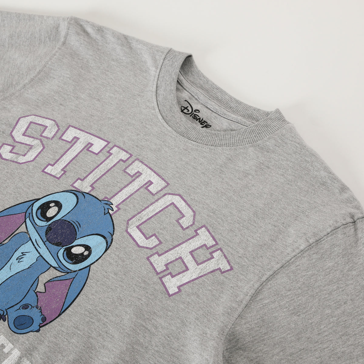 Poleron Cerrado Mujer Lilo & Stitch Gris Disney
