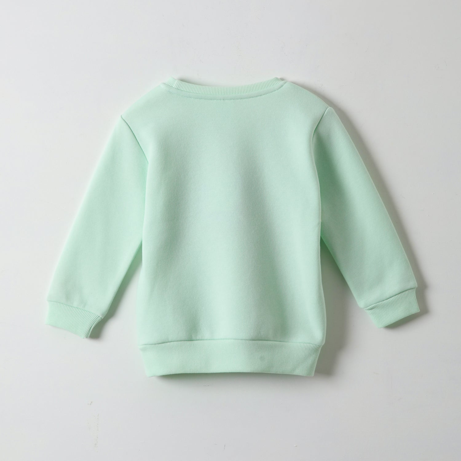 Poleron Cerrado Niña Messy Verde Bluey