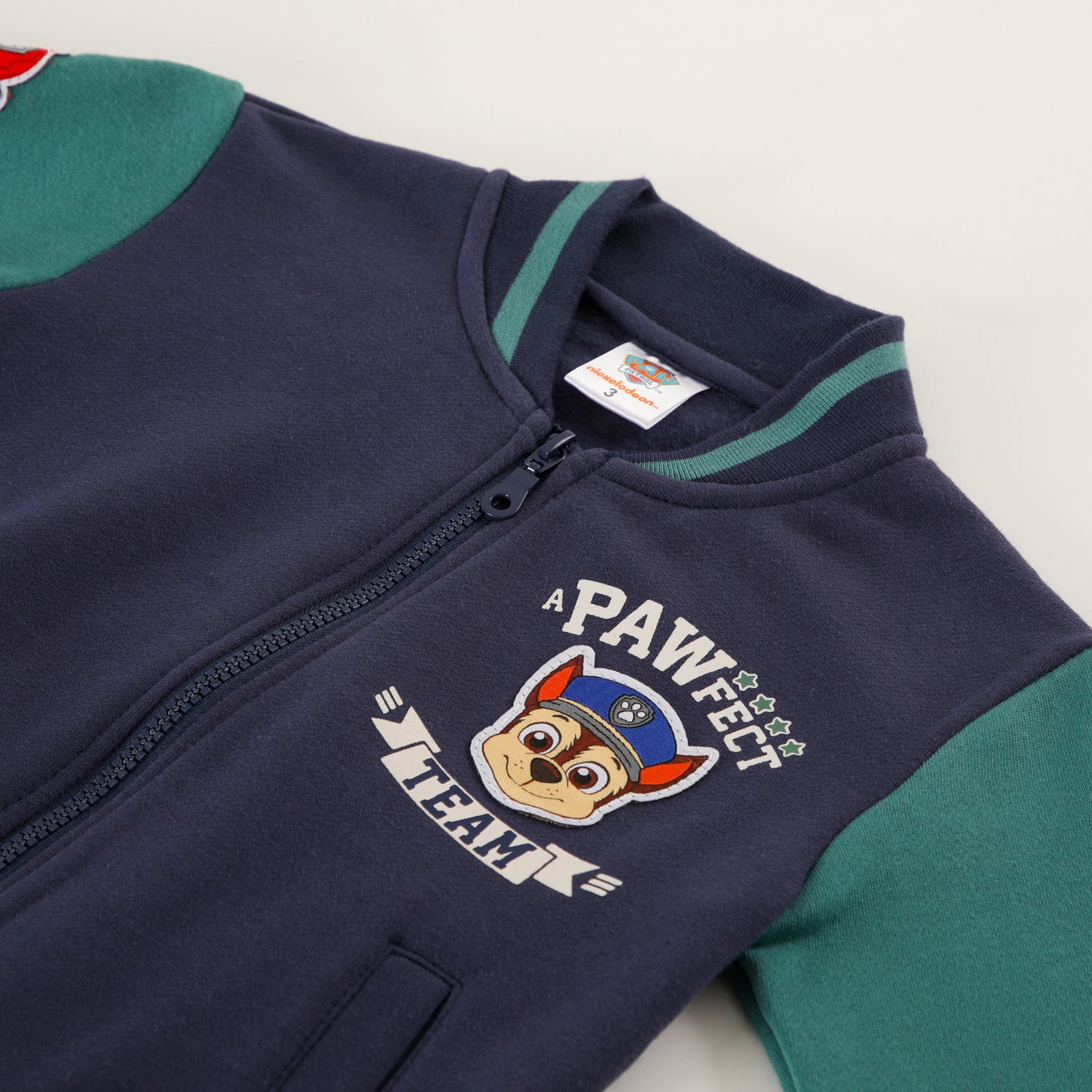 Poleron Abierto Niño Pawfect Azul Paw Patrol