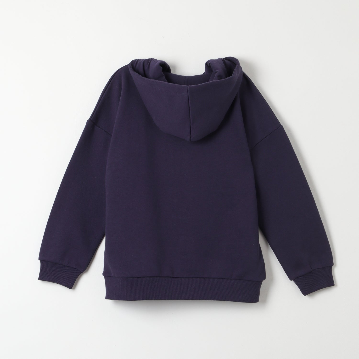 Poleron Cerrado Gorro Niña Minnie Little Azul Disney