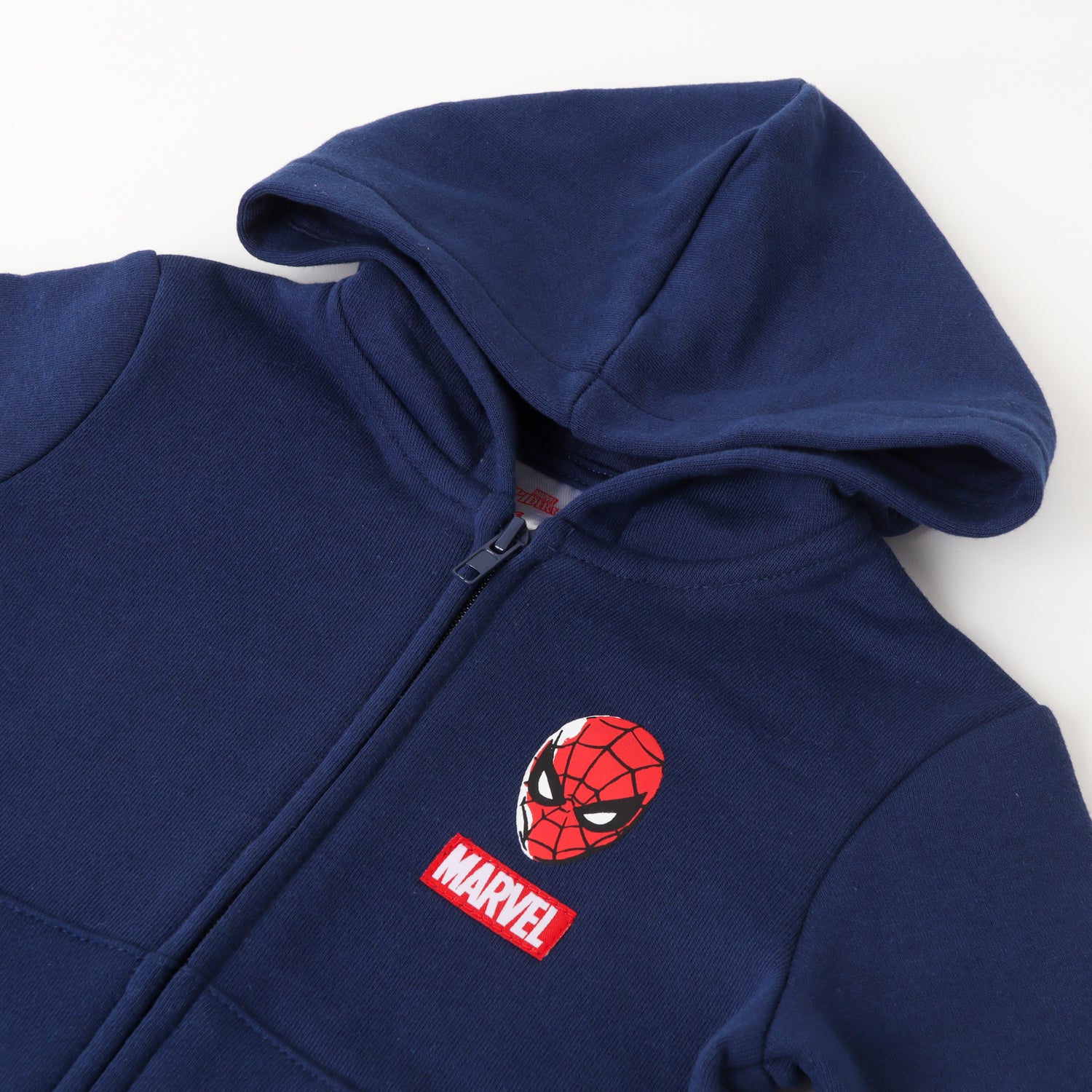 Poleron Niño Spiderman Cool Back Azul Marvel