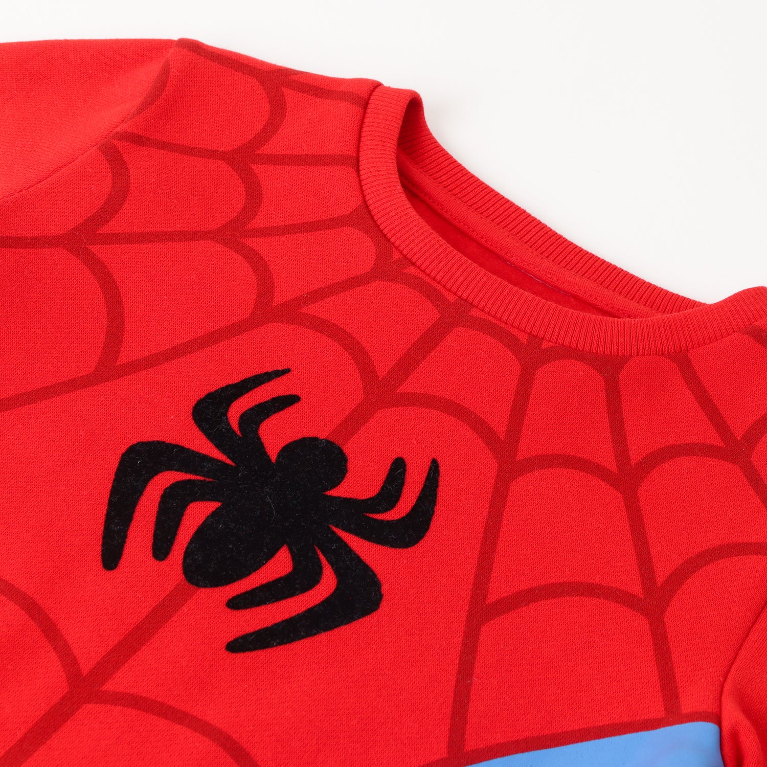 Poleron Cerrado Niño Spiderman Suit Rojo Marvel