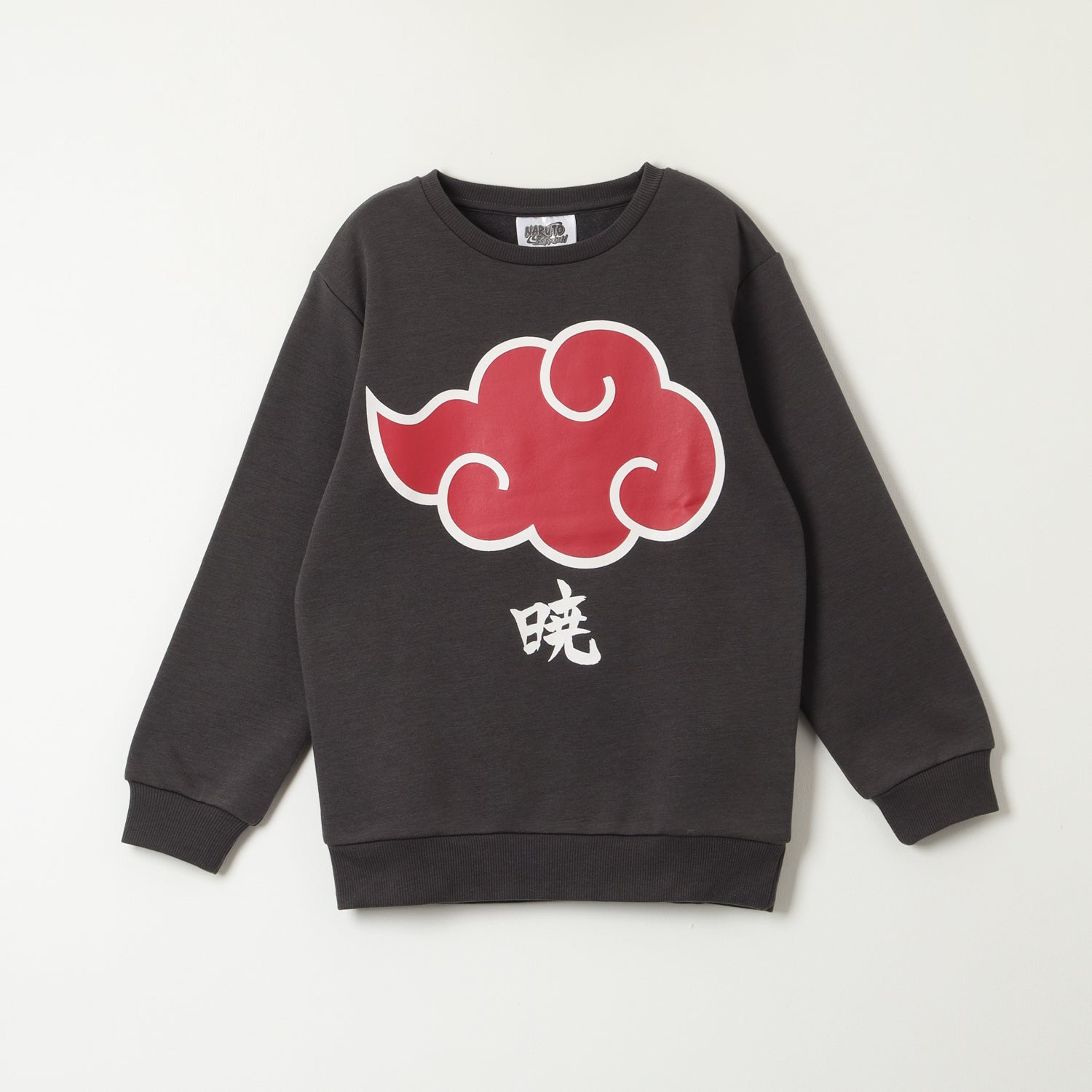 Poleron Niño Akatsuki Negro Naruto