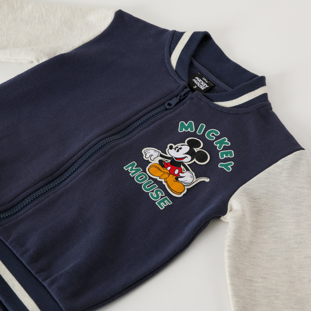 Poleron Abierto Niño Mickey Vibes Azul Disney