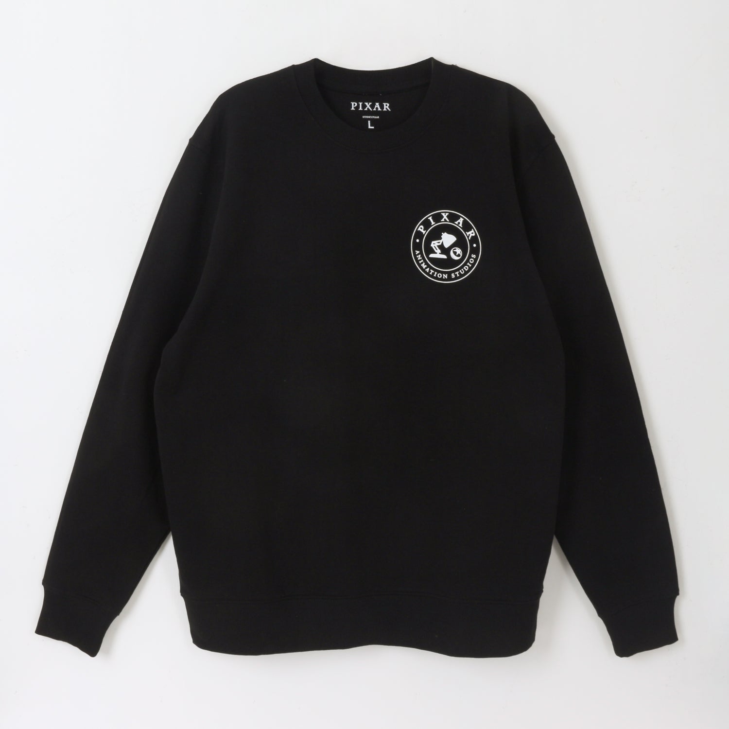 Polerón Cerrado Adulto Negro Corporativo Pixar Disney