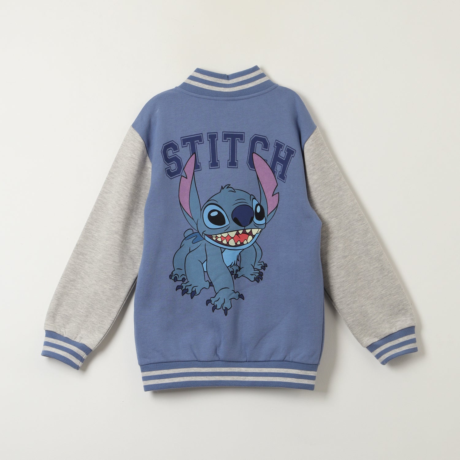 Poleron Cerrado Niña Lilo & Stitch Fashion Azul Disney