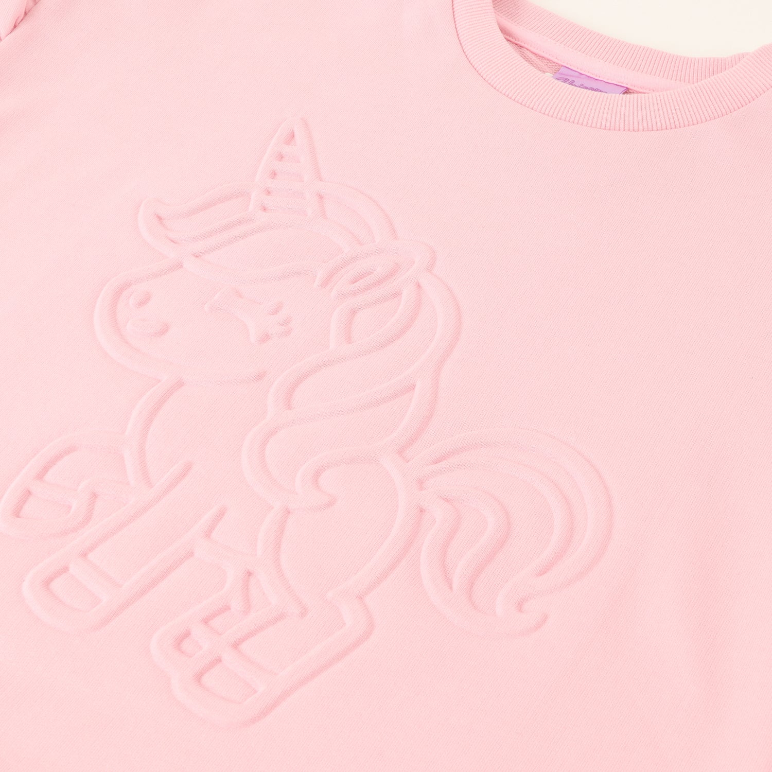 Poleron Cerrado Niña Vuelos Magic Rosado Unicornio