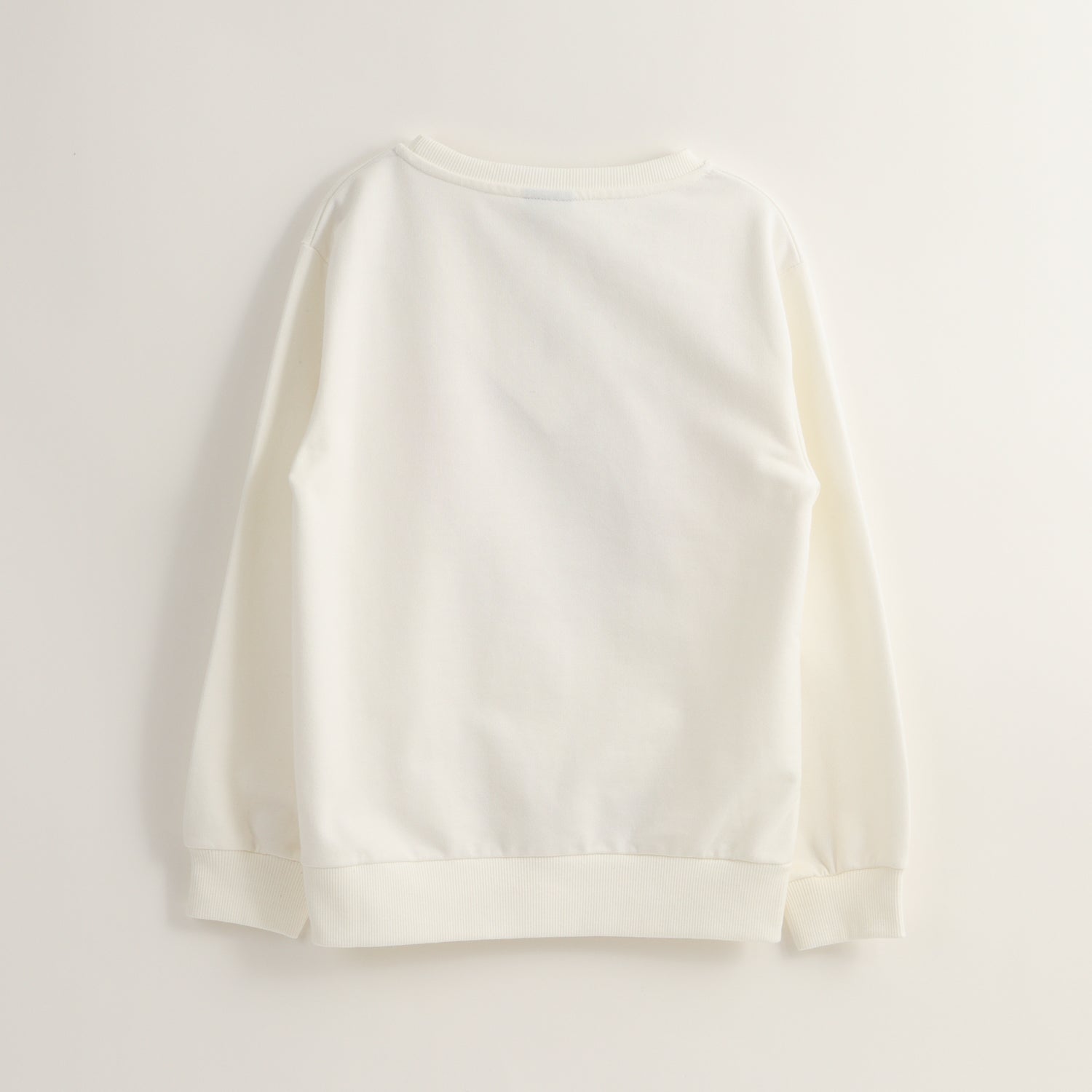 Poleron Cerrado Niña Minnie Pink Heart Blanco Disney