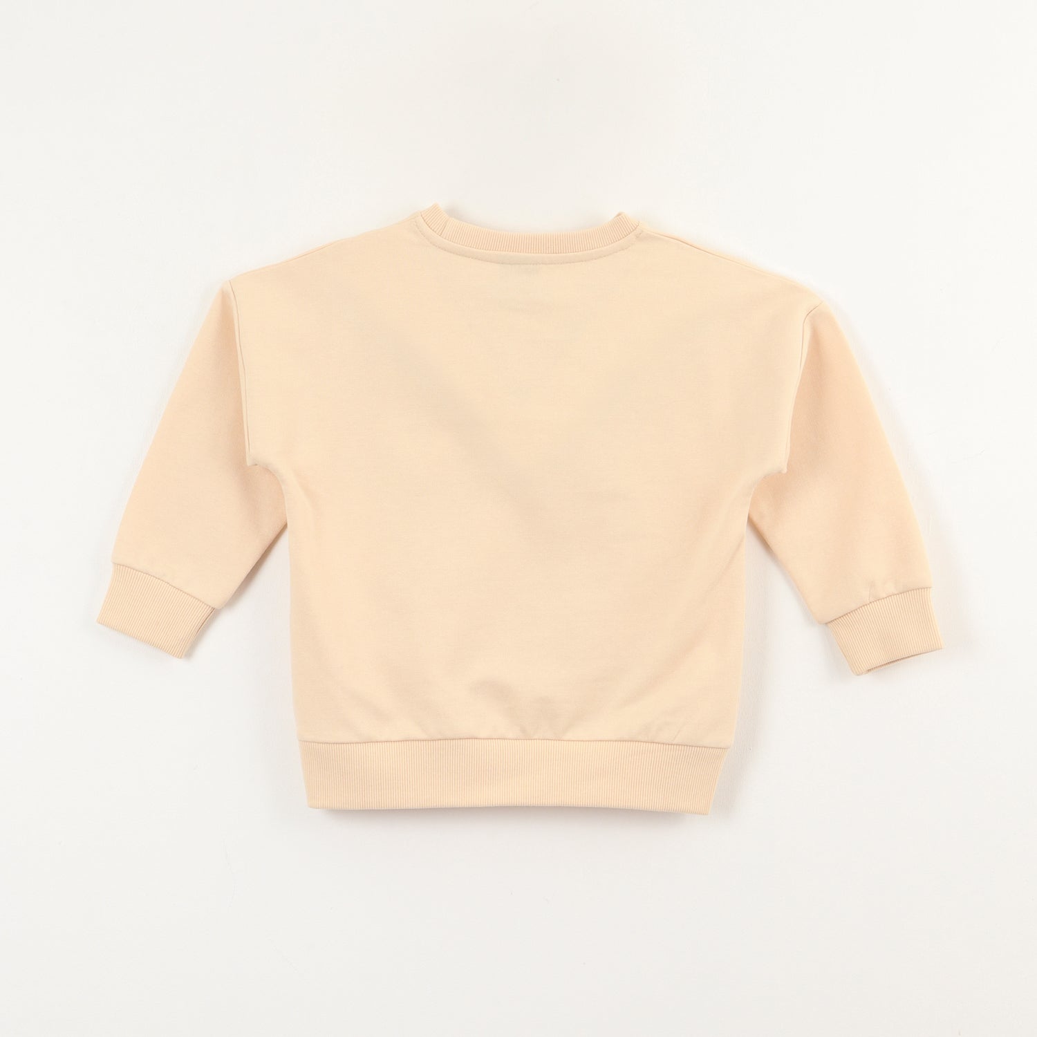 Poleron Cerrado Niña Minnie Cuteness Beige Disney
