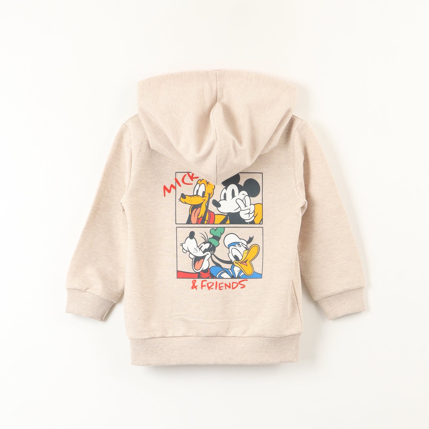 Poleron Abierto Niño Mickey Y Sus Amigos Gris Disney