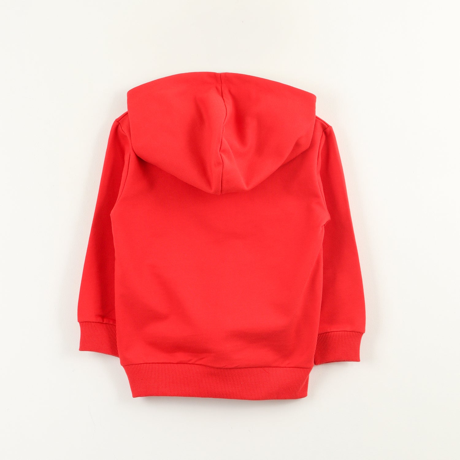 Poleron Cerrado Con Gorro Niño Spiderman Eyes Rojo Marvel