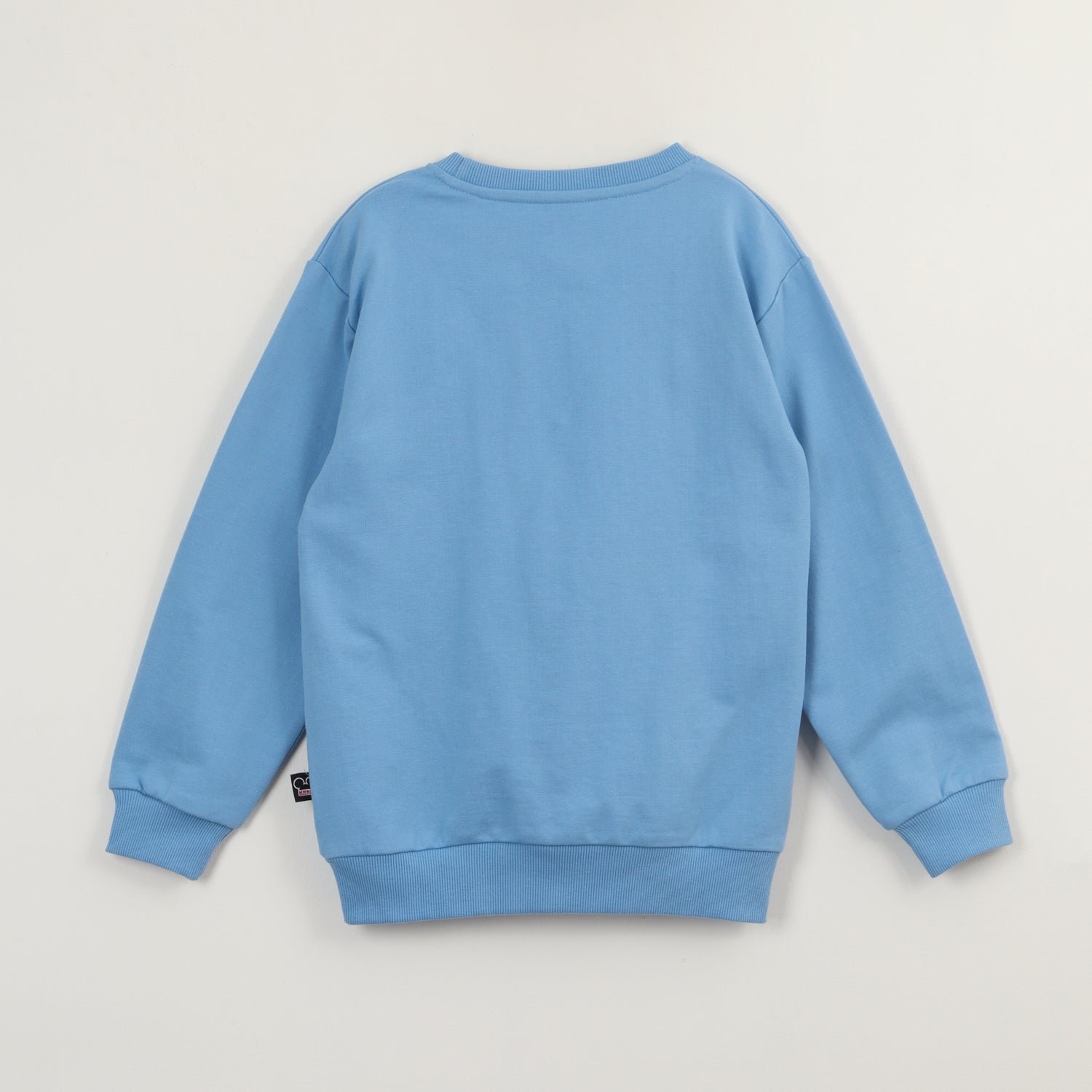 Poleron Cerrado Niño Mickey Relieve Emboss Azul Disney