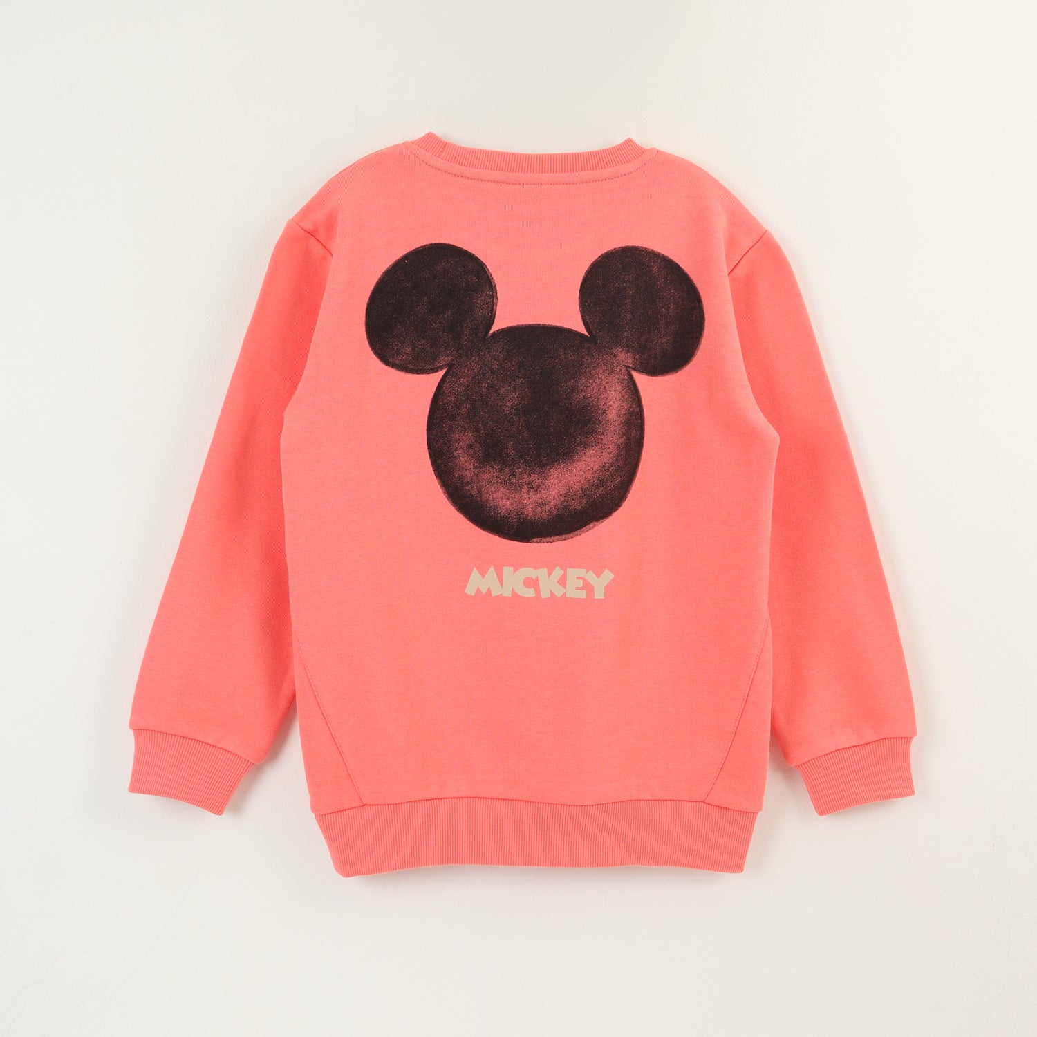 Polerón Cerrado Niño Damasco Back Print Mickey Disney