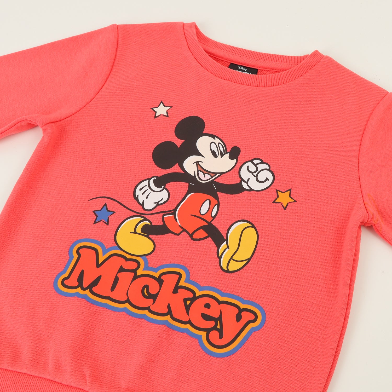 Polerón Cerrado Niño Damasco Print Mickey Walk Disney