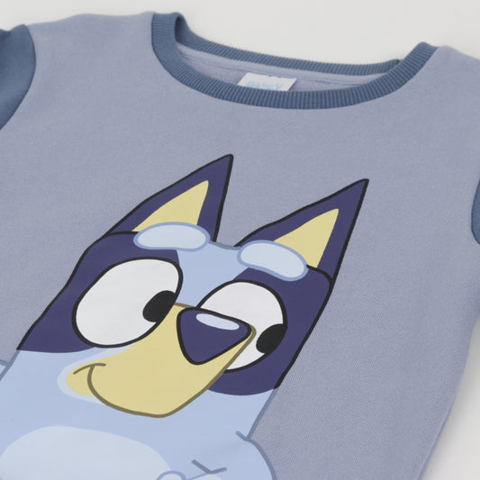 Polerón Cerrado Niño Personaje Azul Bluey - Polerones Chile | The Brands Club cl
