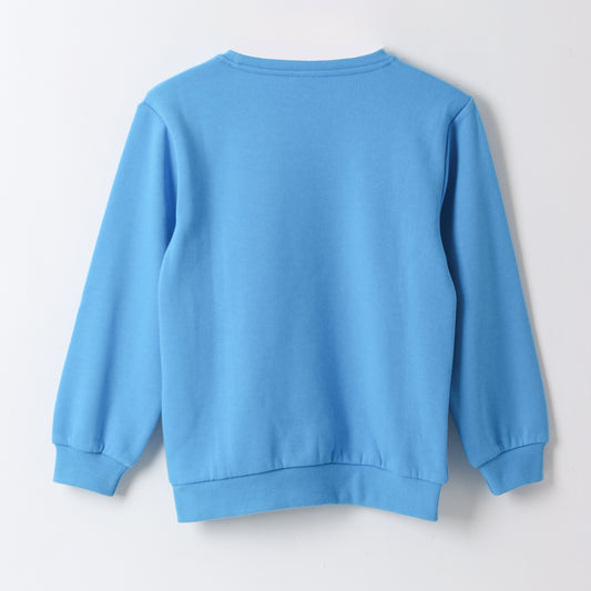 Polerón Cerrado Niño Sonic Face Azul Sonic - Polerones Chile | The Brands Club cl