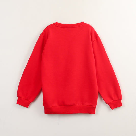 Polerón Cerrado Niño Nuckles Rojo Sonic - Polerones Chile | The Brands Club cl