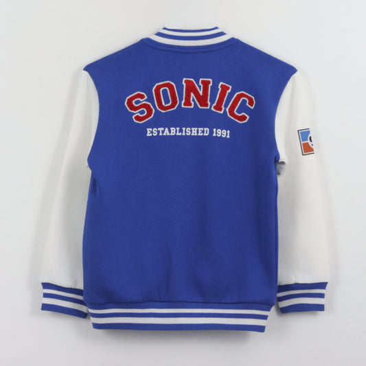 Chaqueta Niño College Bomber Racing Team Azul Sonic - Polerones Chile | The Brands Club cl