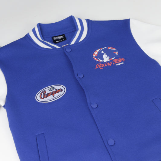 Chaqueta Niño College Bomber Racing Team Azul Sonic - Polerones Chile | The Brands Club cl