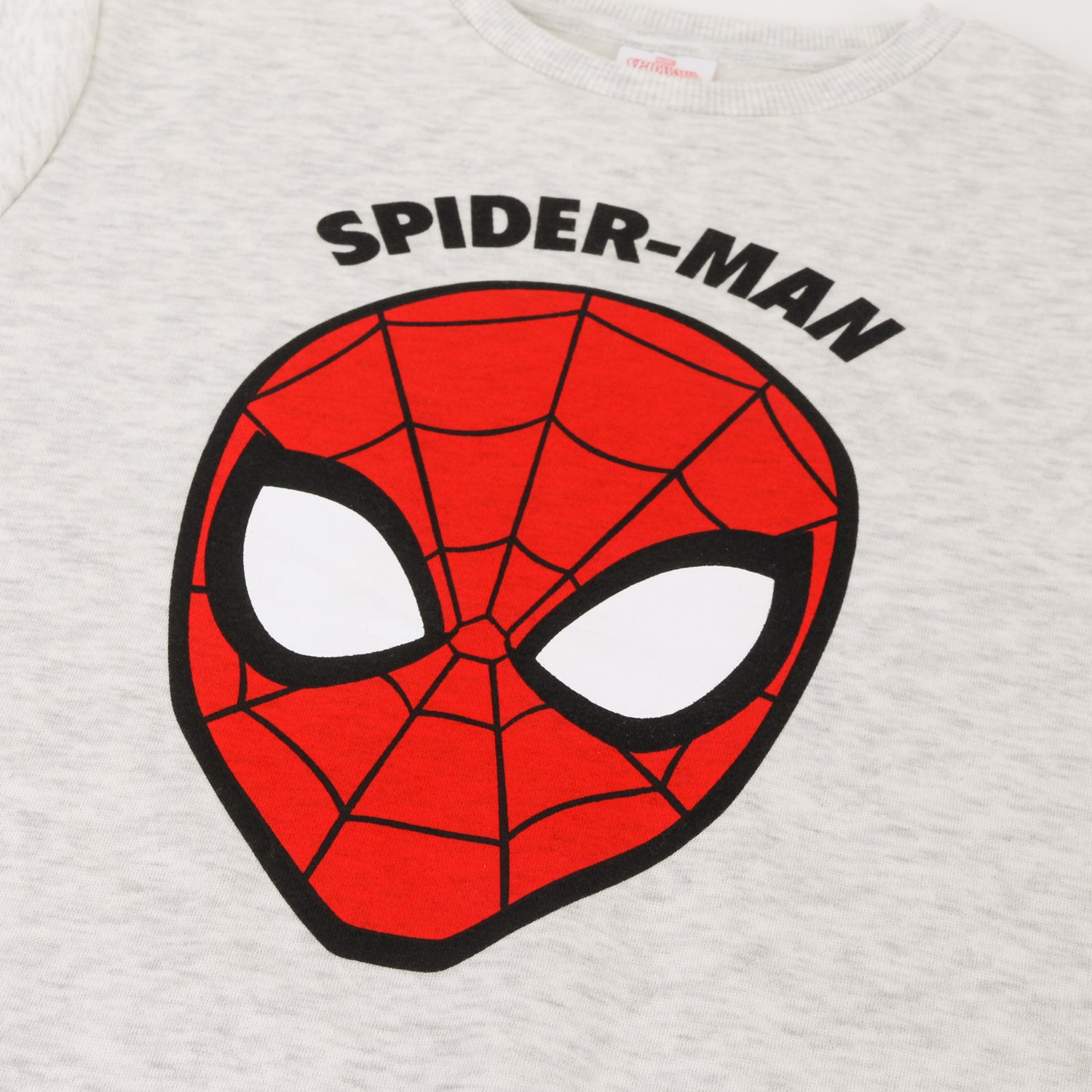 Polerón Cerrado Niño Spiderman Face Gris Marvel - Polerones Chile | The Brands Club cl