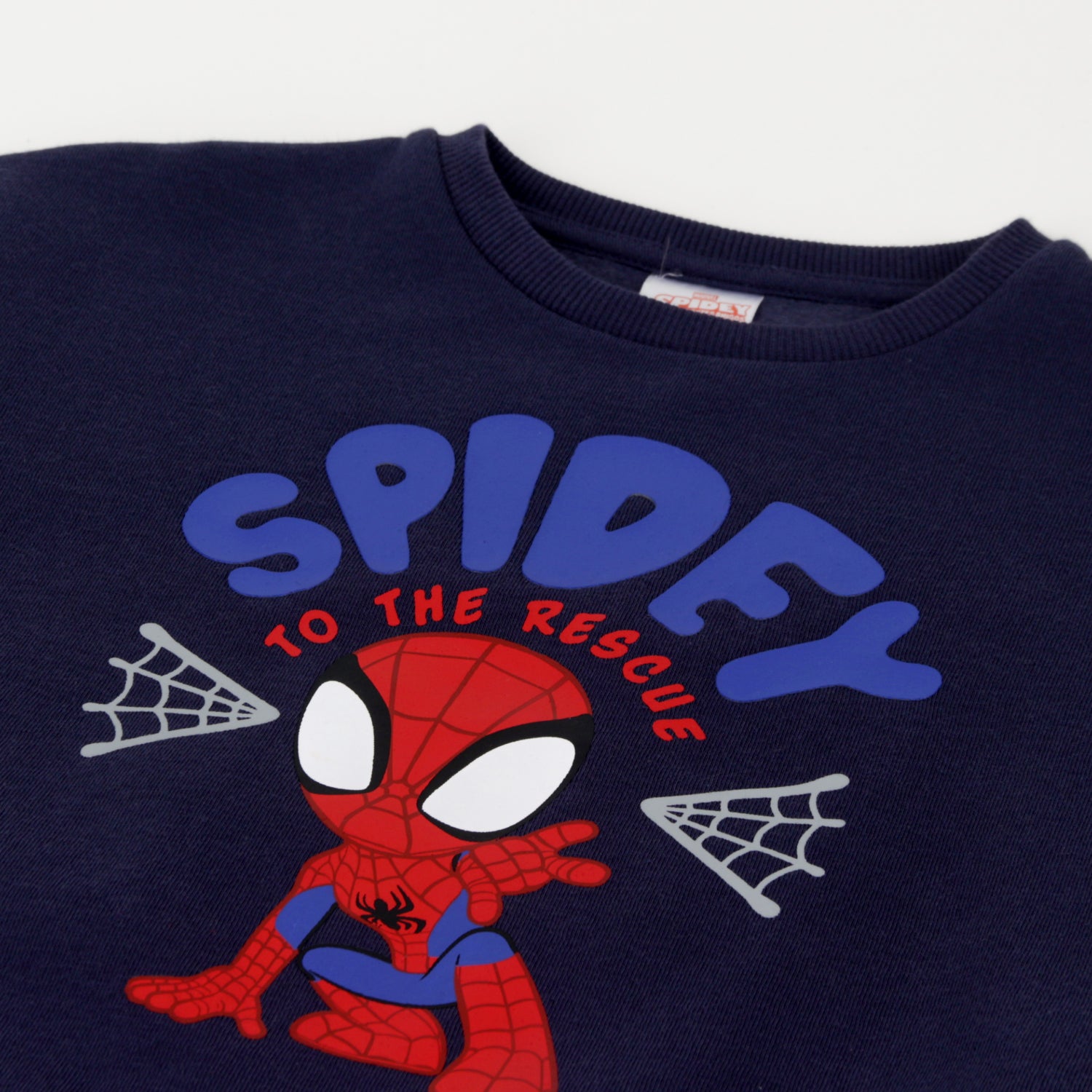 Polerón Cerado Niño Spidey To The Rescue Azul Marvel - Polerones Chile | The Brands Club cl