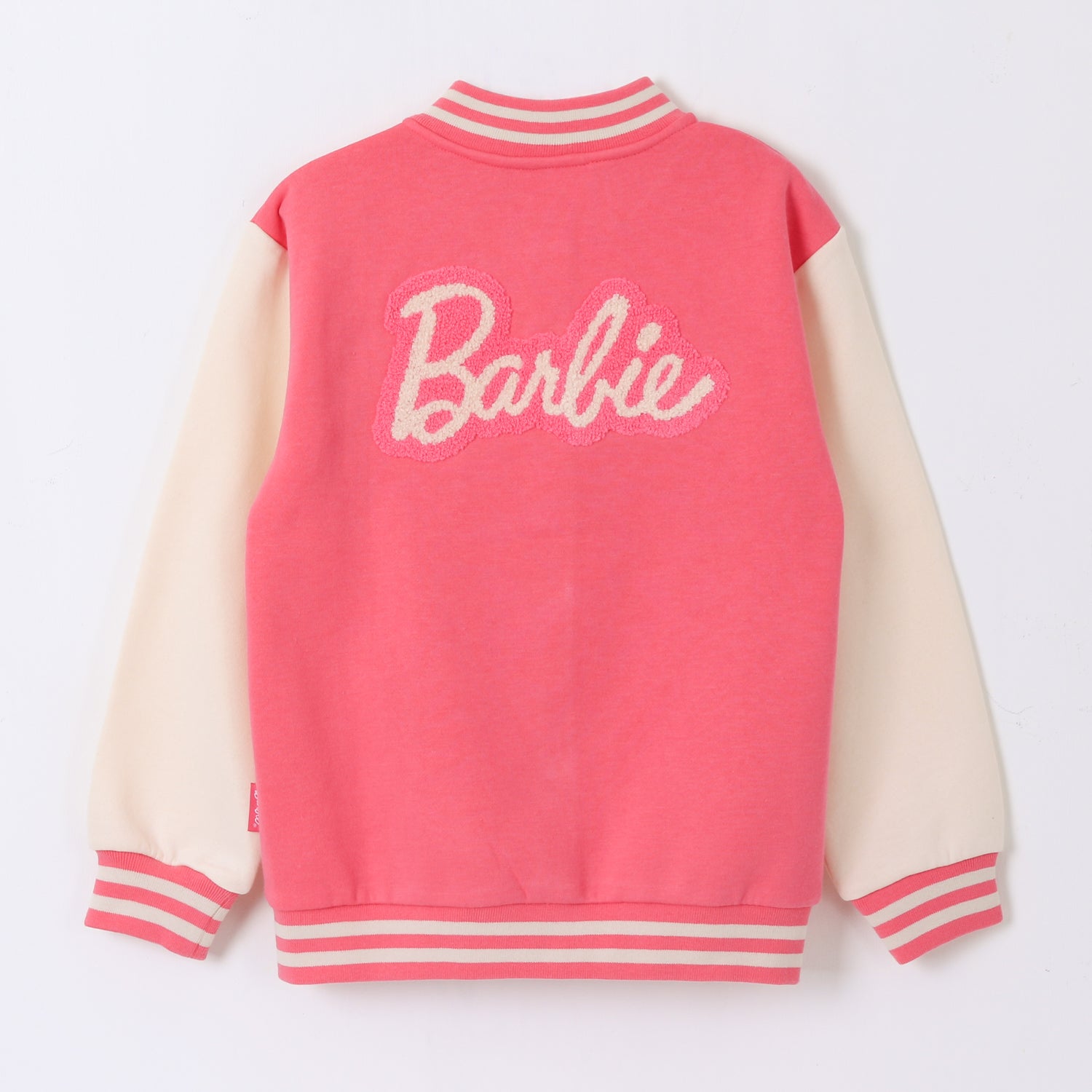 Chaqueta Niña College Logo Barbie Rosado Barbie - Polerones Chile | The Brands Club cl