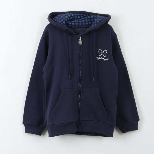 Polerón Escolar con Cierre Niña Minnie Azul Marino Disney - Polerones Chile | The Brands Club cl