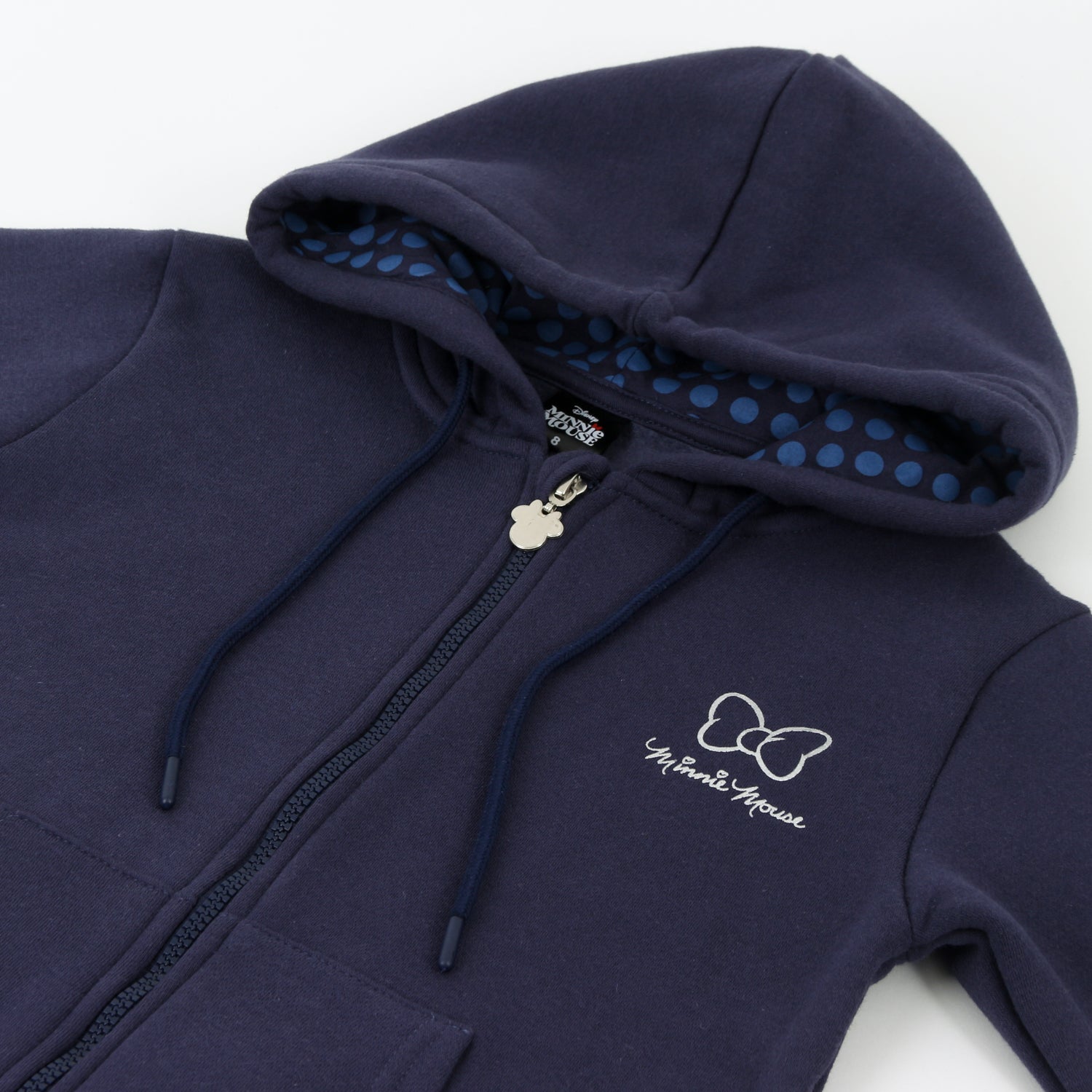 Polerón Escolar con Cierre Niña Minnie Azul Marino Disney - Polerones Chile | The Brands Club cl