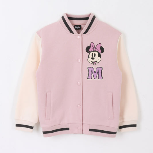 Chaqueta Niña College Minnie Mouse Rosado Disney - Polerones Chile | The Brands Club cl