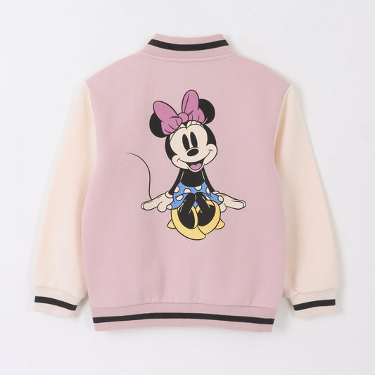 Chaqueta Niña College Minnie Mouse Rosado Disney - Polerones Chile | The Brands Club cl