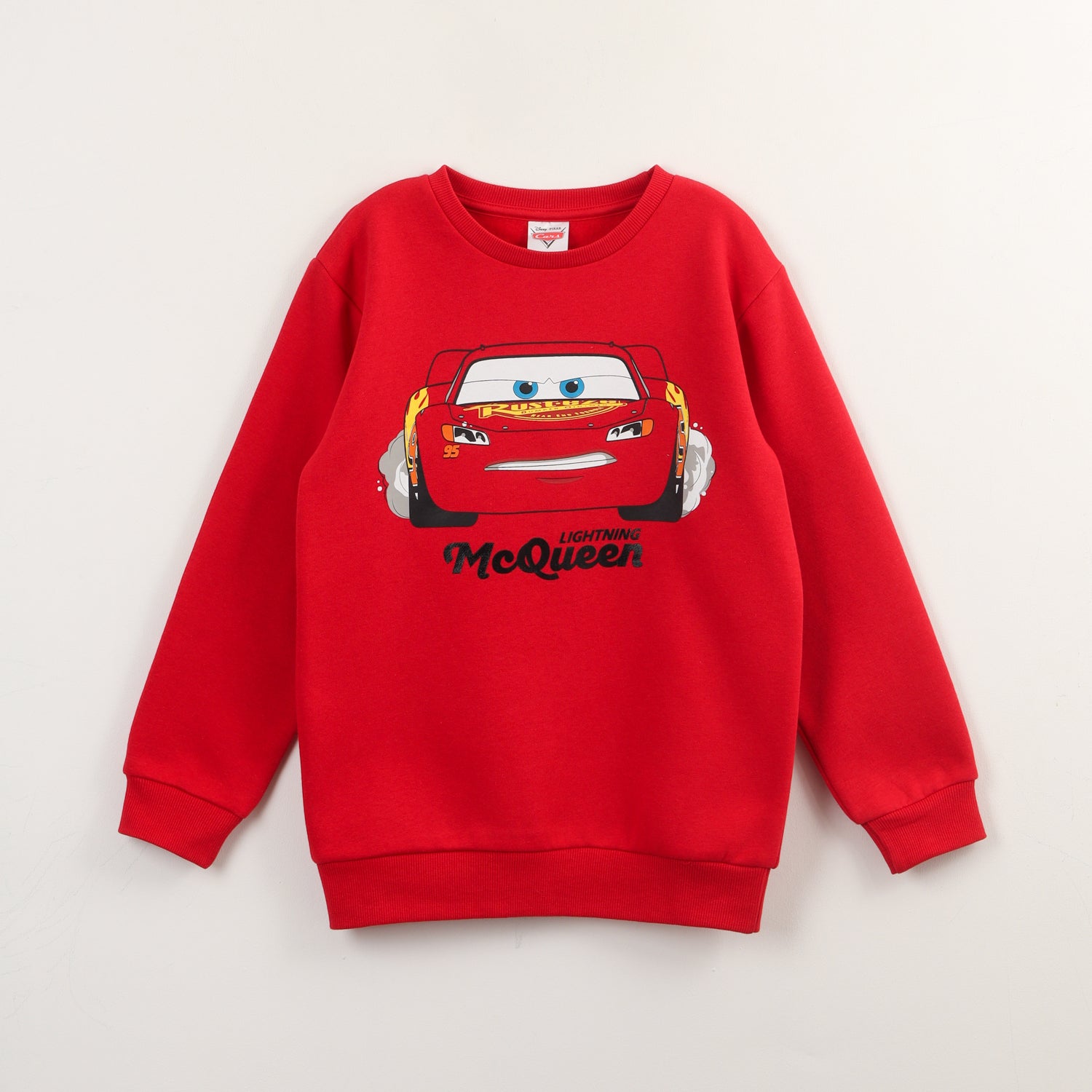 Polerón Cerrado Niño Rayo McQueen Cars Rojo Disney - Polerones Chile | The Brands Club cl